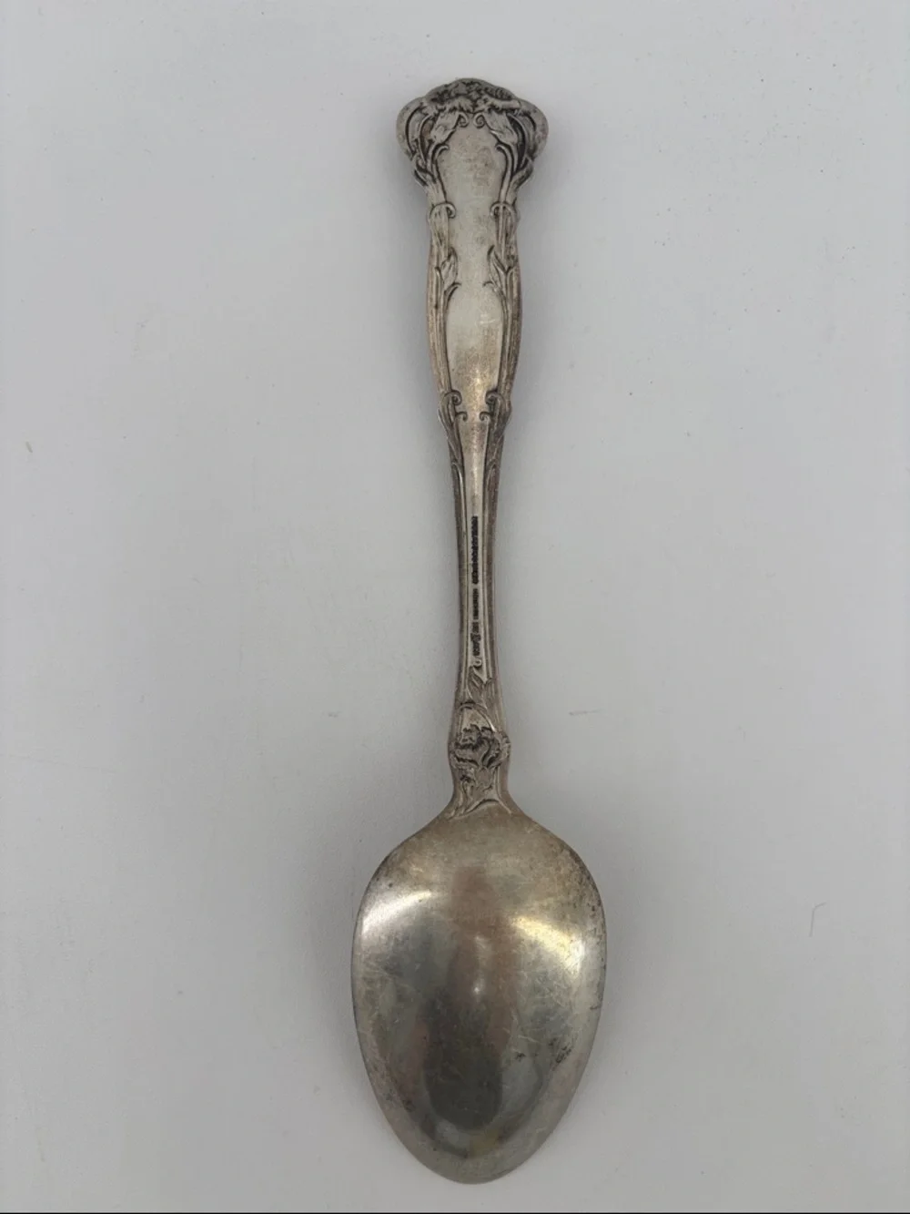 Antique Sterling silver carnation by Wallace serving spoon art Nouveau